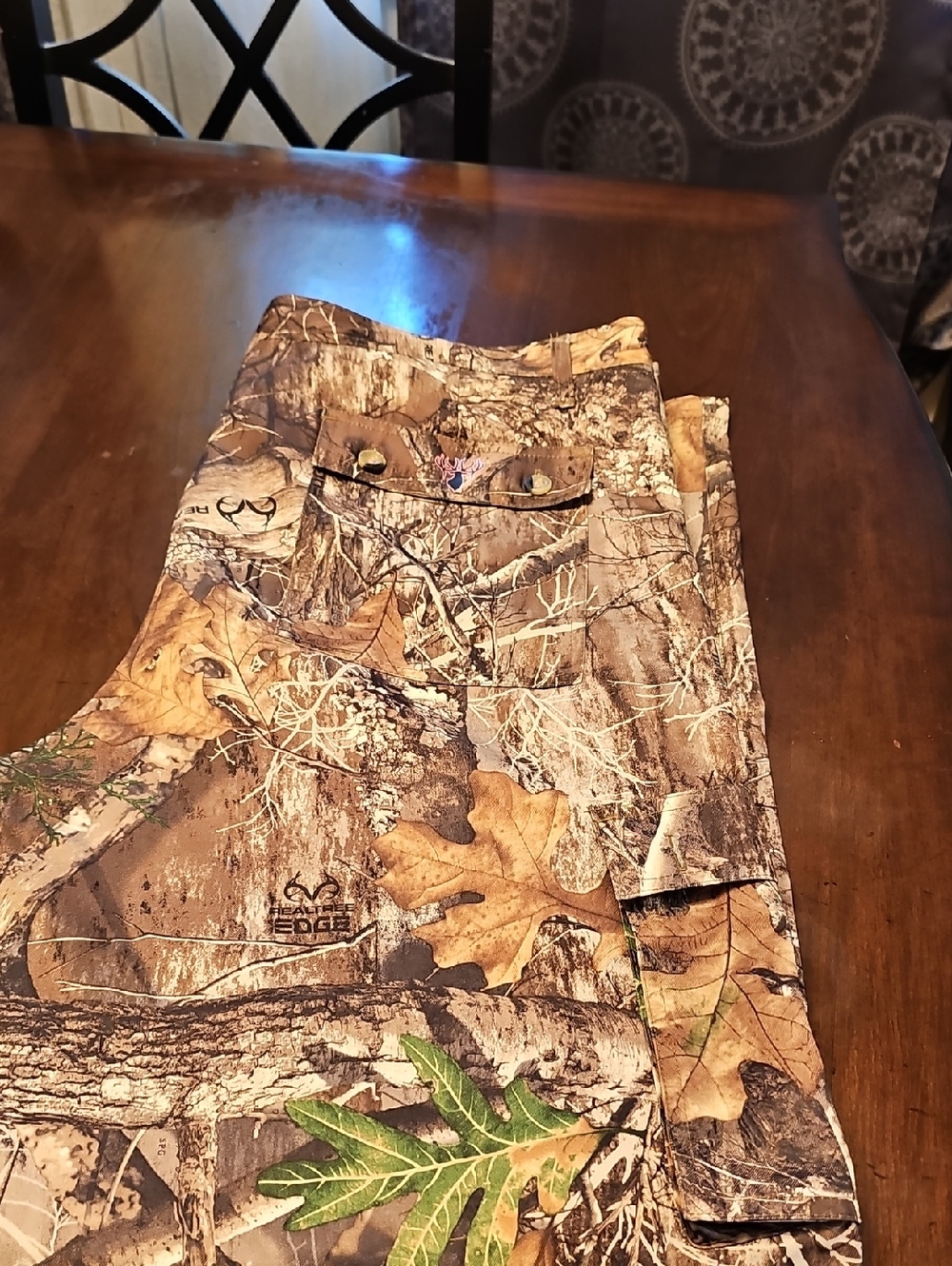 Womans Realtree Edge Shadow Camo Pants Sz 14